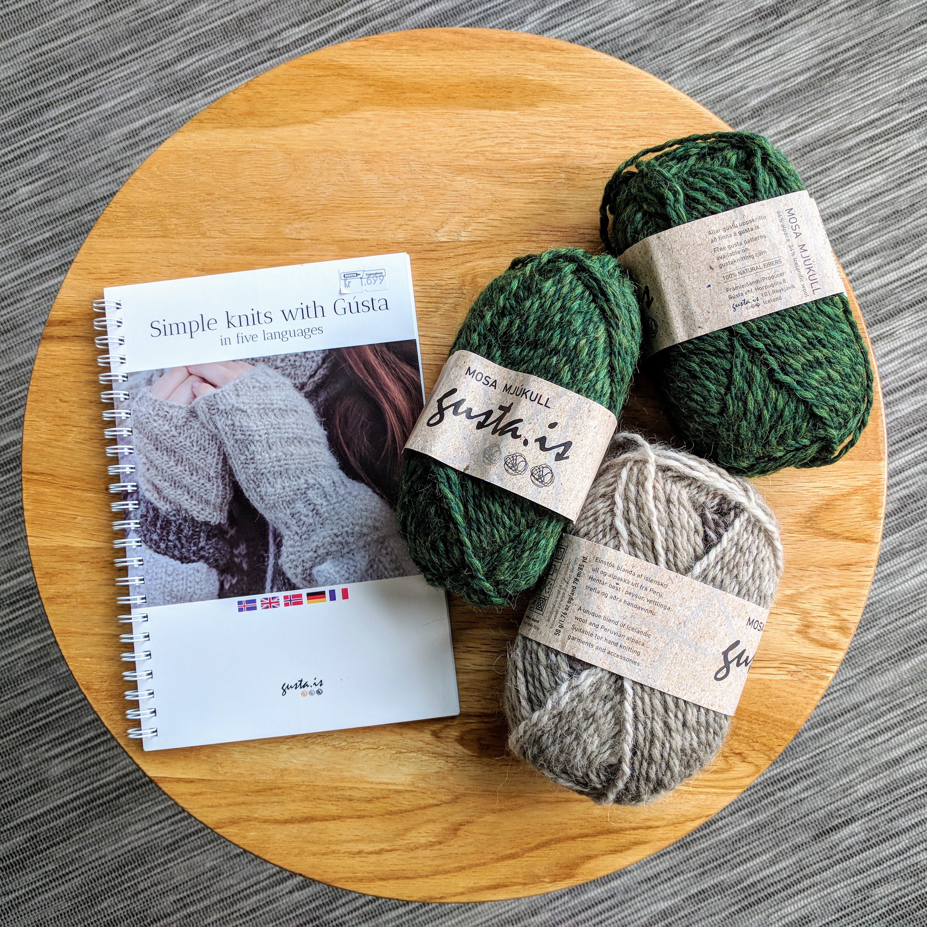 Icelandic patterns and wool